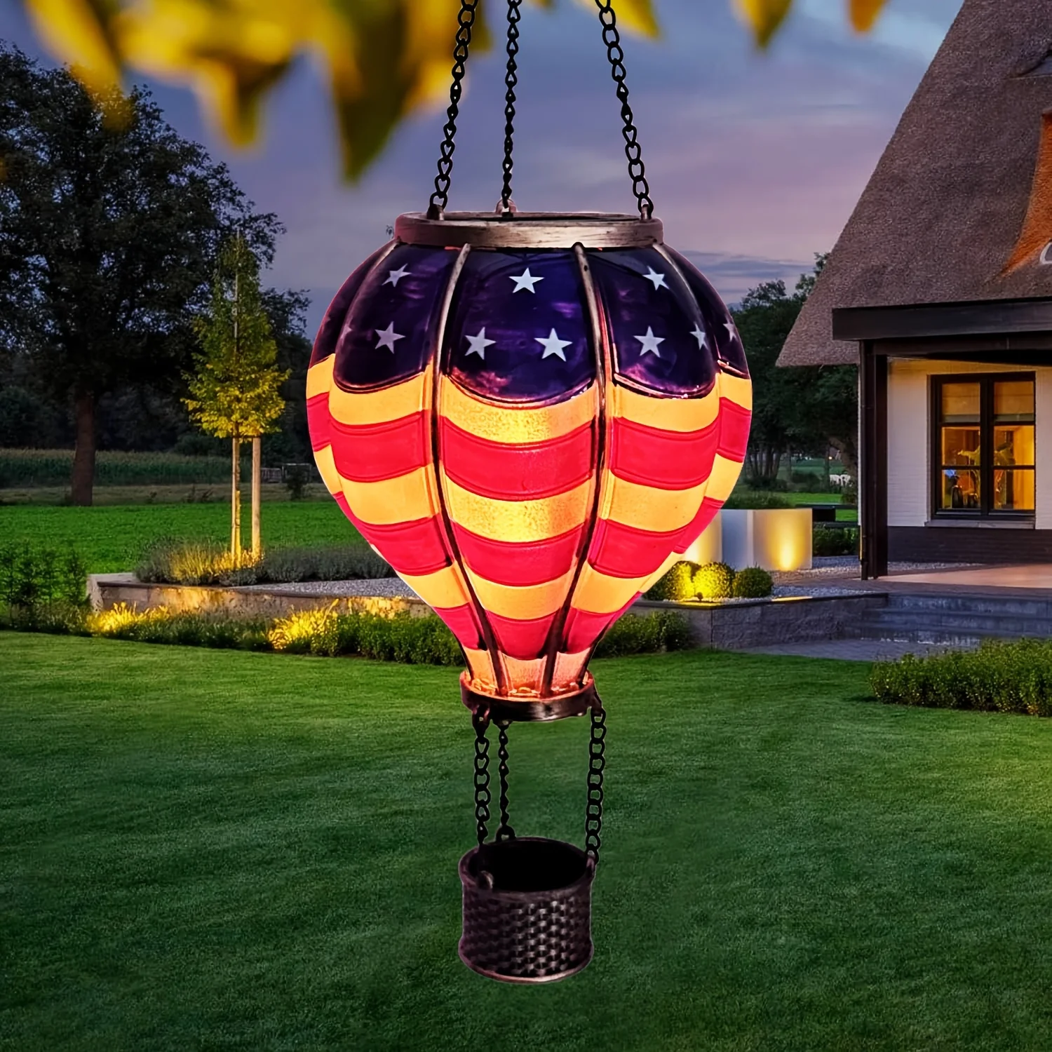Smart Garden Balloon - Hot Air Balloon Solar Lantern Outdoor