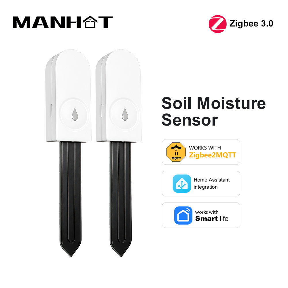 Smart Garden System - Zigbee 3.0 Soil Moisture Sensor Temperature