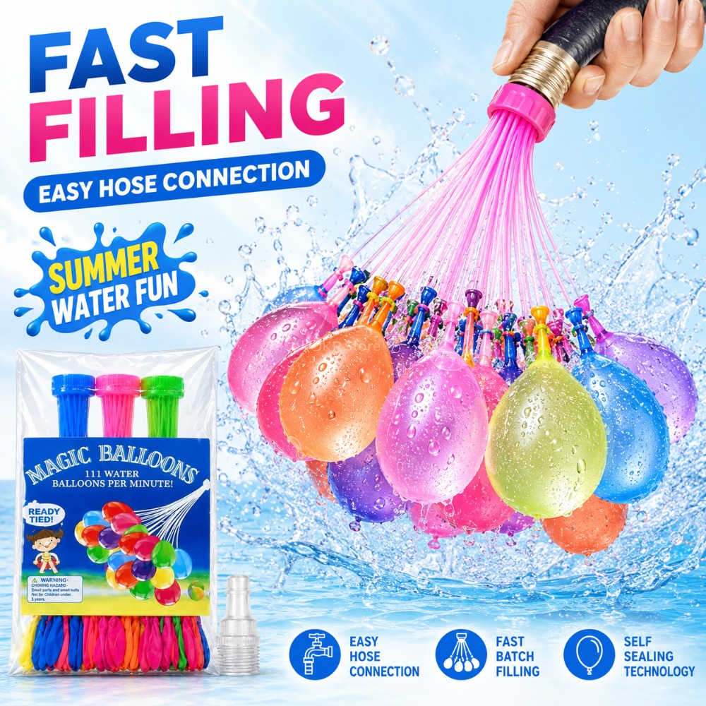 Smart Garden Balloon - Self Sealing Rapid Fill Water Balloons
