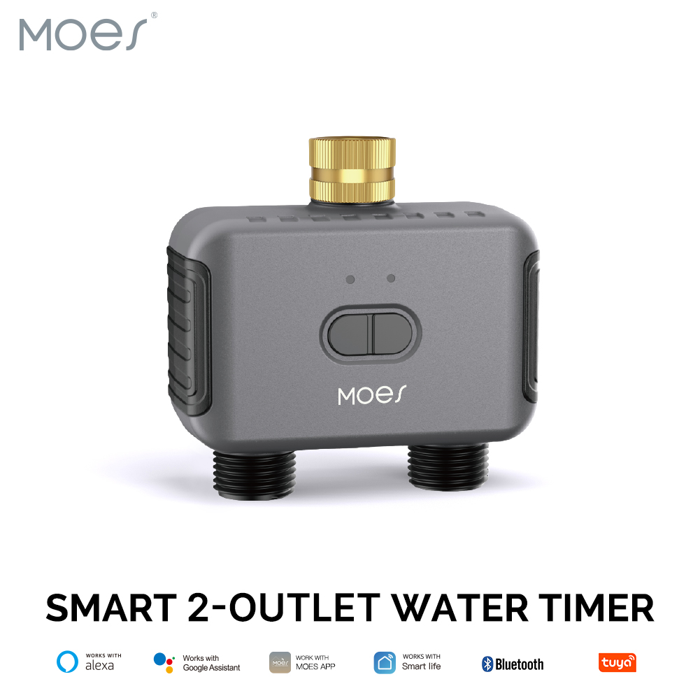 Smart Garden Refill - MOES Bluetooth Smart 2-Way Water Valve,