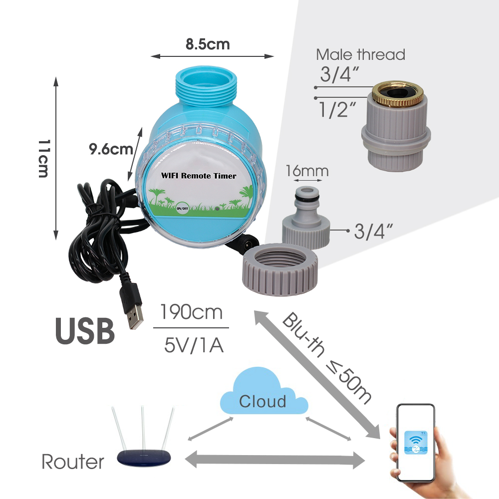 30-50M Smart Garden Watering S - đánh giá và giá Smart Garden Refill