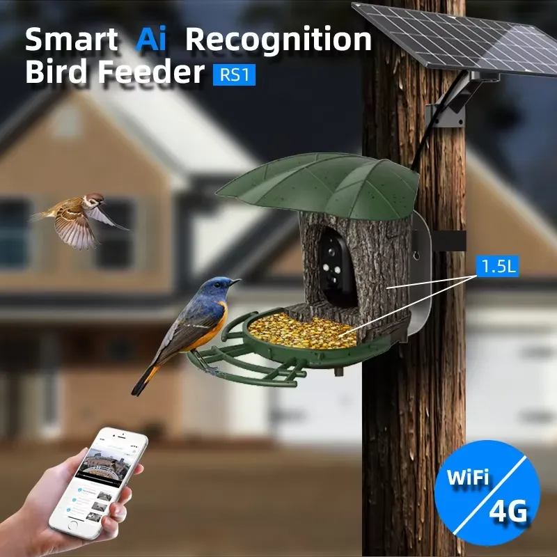 Elecpet AI Smart Bird Feeder C - đánh giá và giá Smart Bird Feeder Camera