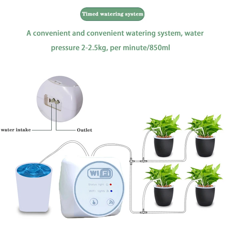 Wifi Garden Automatic Drip Irr - đánh giá và giá Smart Garden Refill