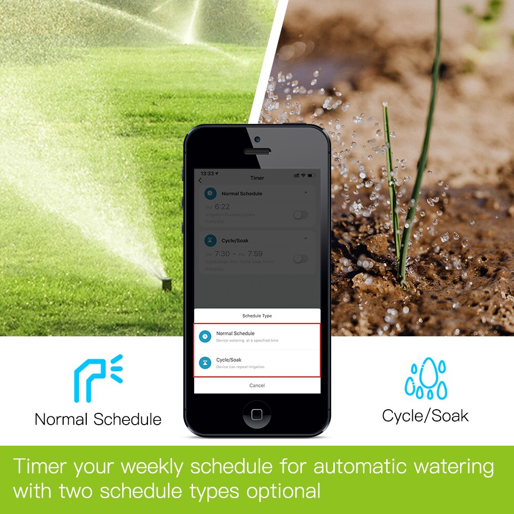 Moes Thông Minh Tuya Bluetooth - đánh giá và giá Smart Garden Watering