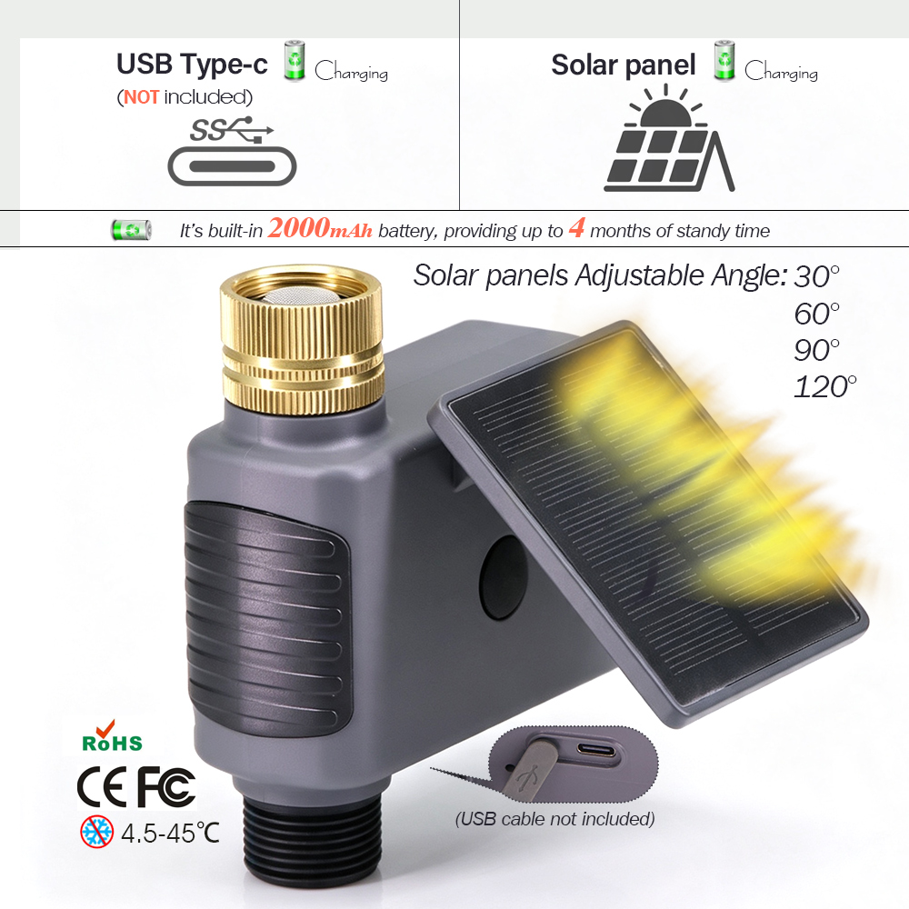 BSP/NPT Tuya Smart Solar Wifi  - đánh giá và giá Smart Garden Refill