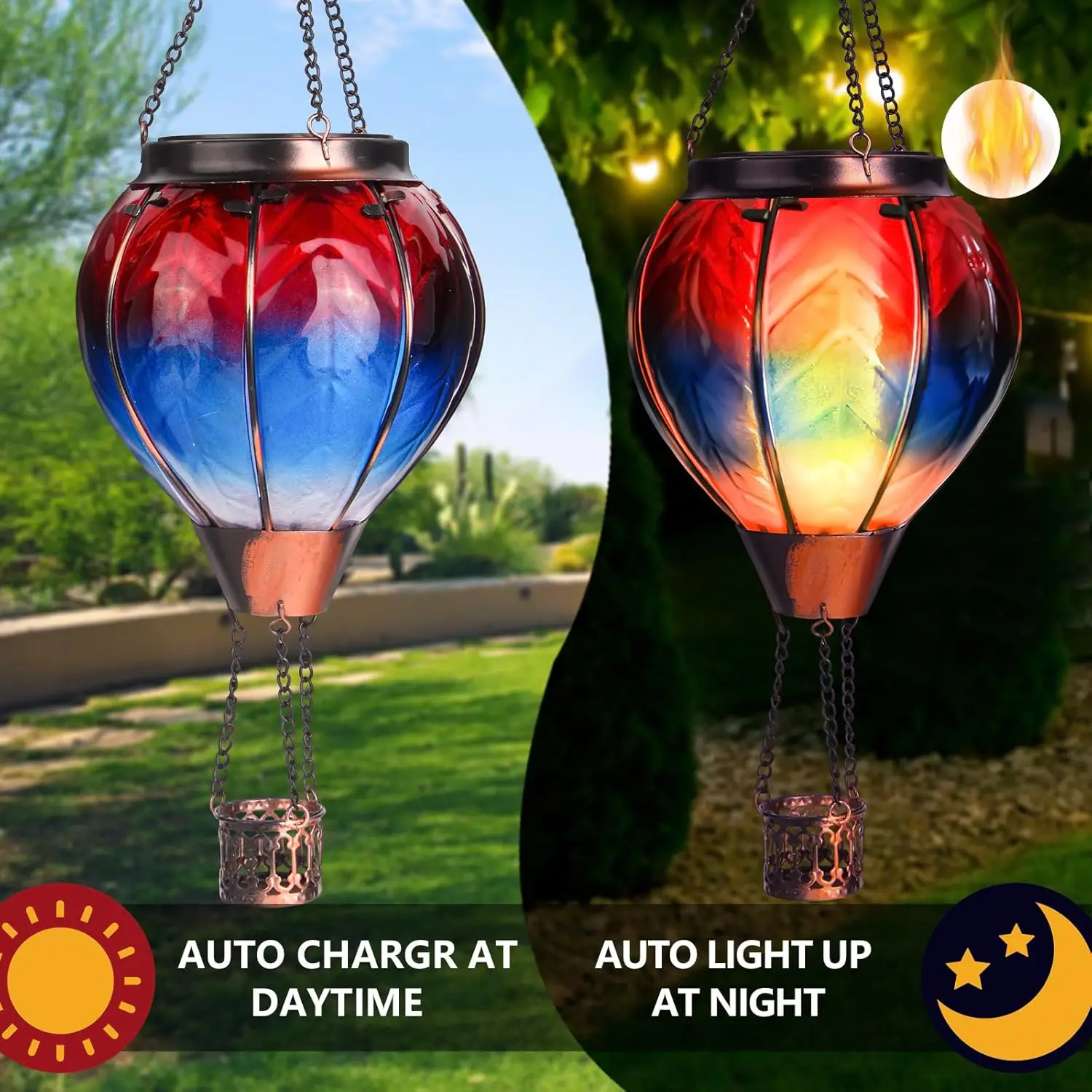Christmas Solar Hanging Lanter - đánh giá và giá Smart Garden Balloon