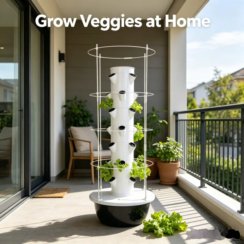 Smart Vertical Hydroponic Towe - đánh giá và giá Smart Garden System