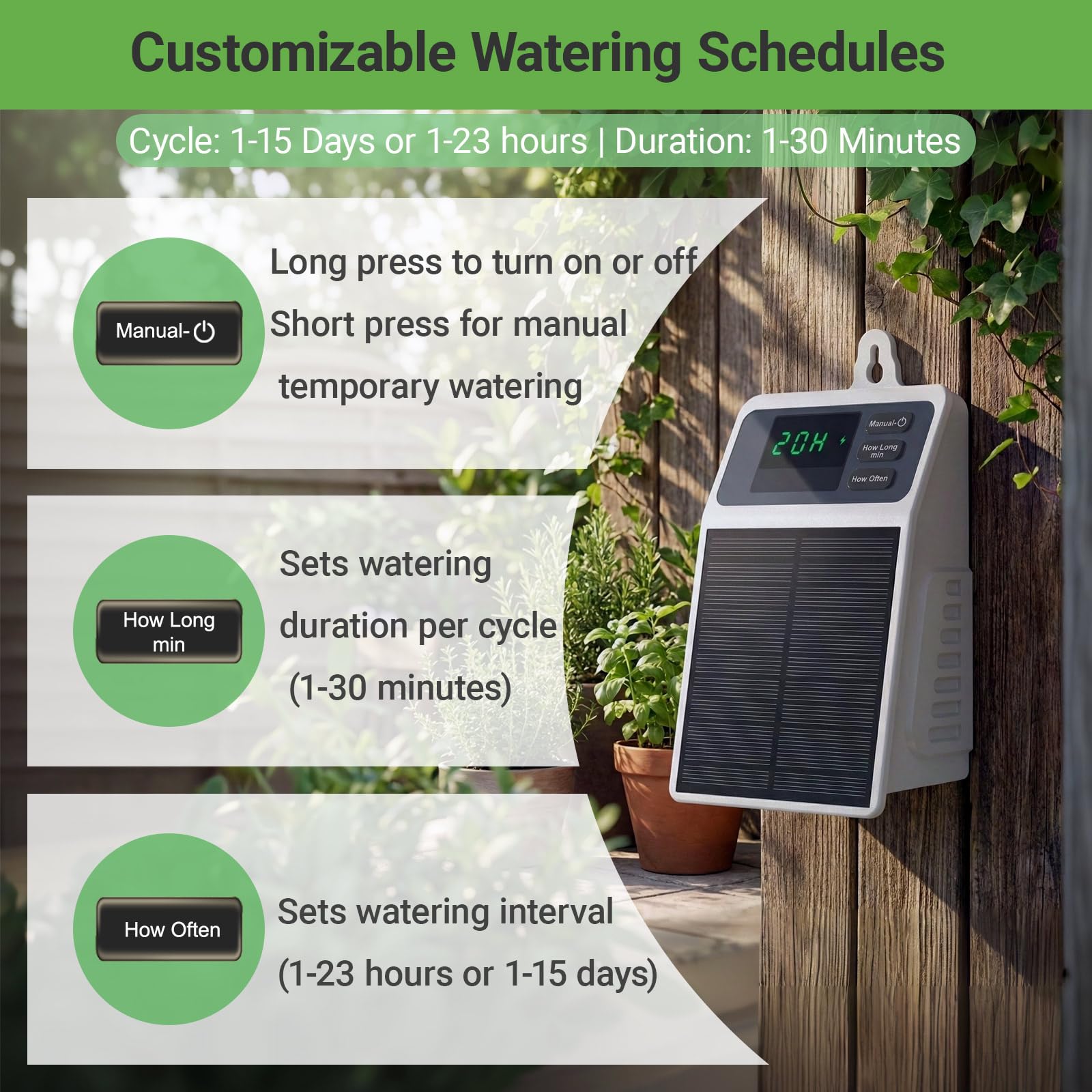 Upgraded Solar Drip Irrigation - đánh giá và giá Smart Garden Technology