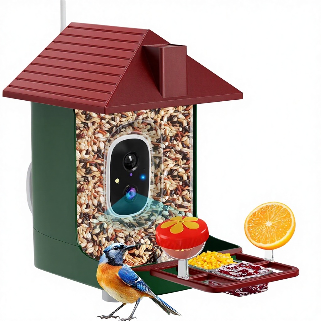 Smart Bird Feeder Camera 5200m - đánh giá và giá Smart Bird Feeder Camera