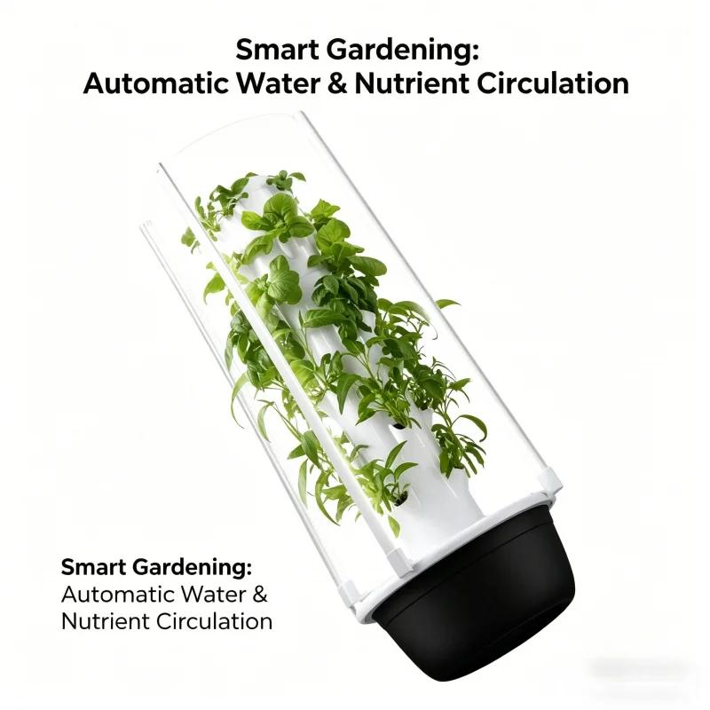 SpaceTree Vertical Hydroponic  - đánh giá và giá Smart Garden System