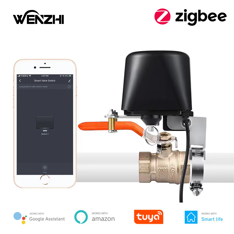 ZigBee Water/Gas Valve Remote  - đánh giá và giá Smart Garden System