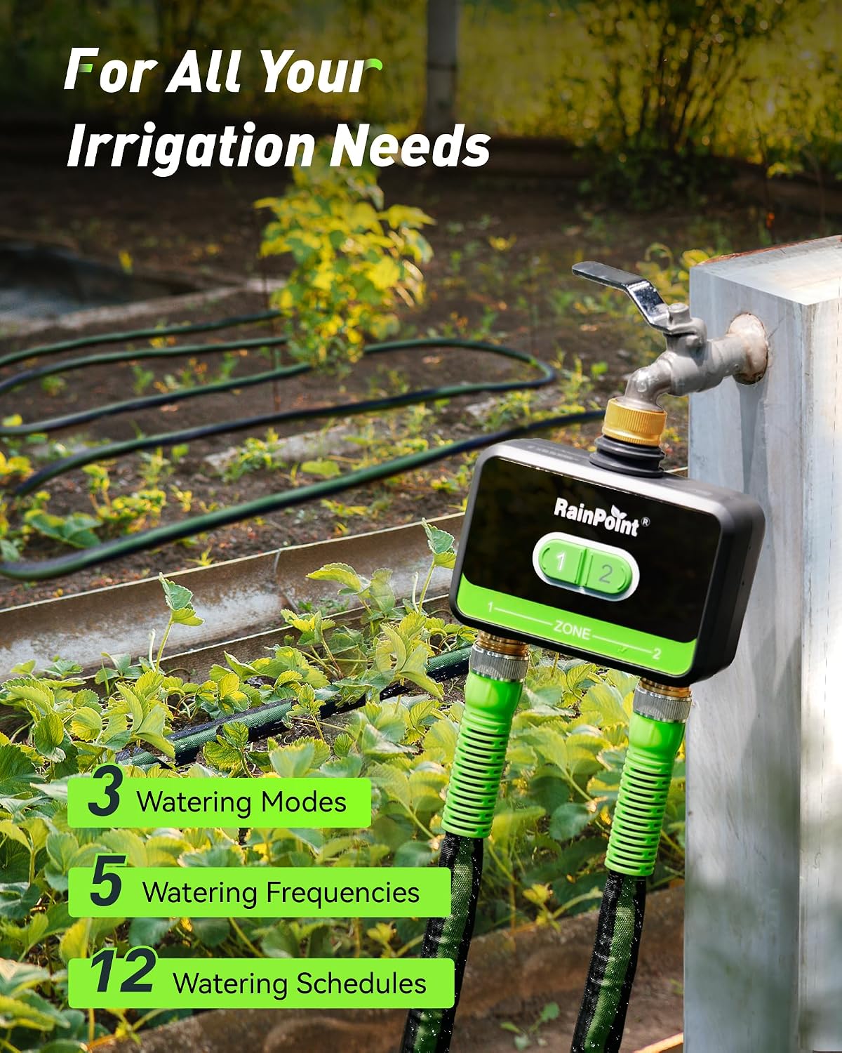 2-Zone Smart WiFi Water Timer  - đánh giá và giá Smart Garden System