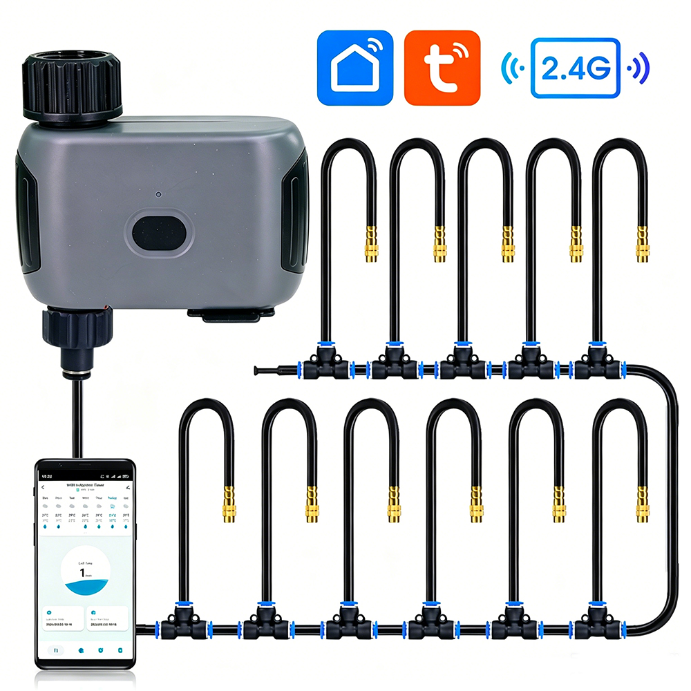Tuya Smart Wifi Irrigation Tim - đánh giá và giá Smart Garden Refill
