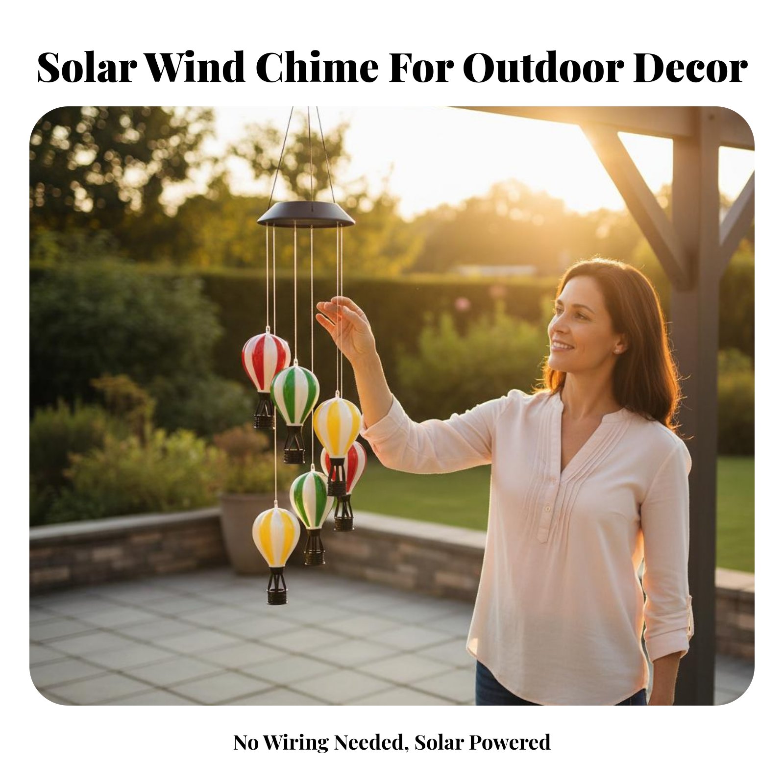 Solar Hot Air Balloon Wind Chi - đánh giá và giá Smart Garden Balloon