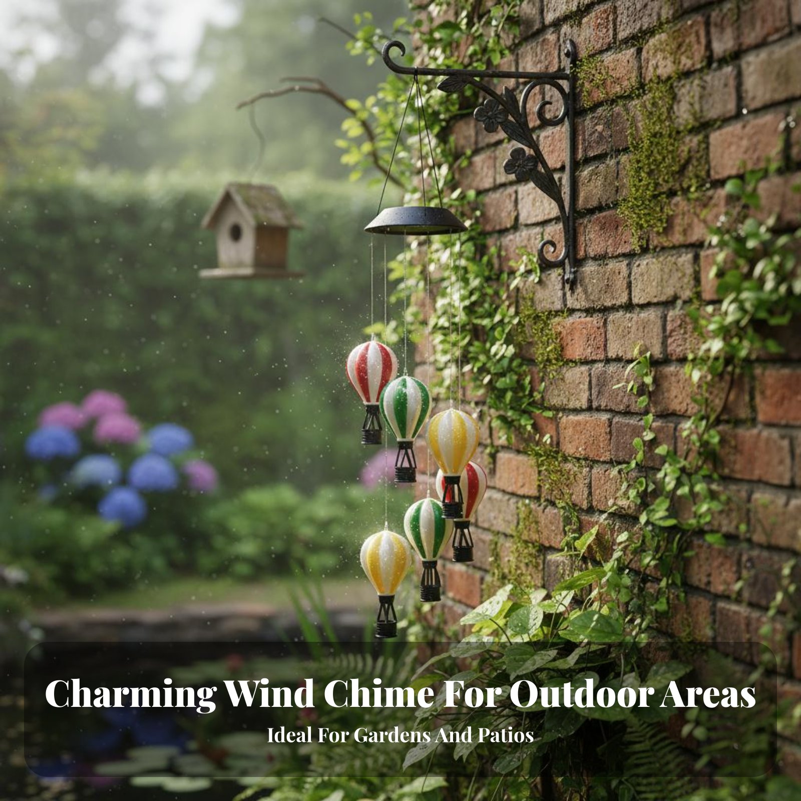 Solar Hot Air Balloon Wind Chi - đánh giá và giá Smart Garden Balloon